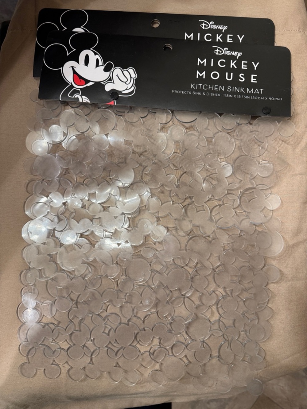 Disney Mickey Mouse Kitchen Sink Mats (2)
